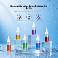 Bouteilles distributrices vides en plastique transparent PET jetables de 100 ml avec bec verseur pour engrais agricoles – Vente en gros