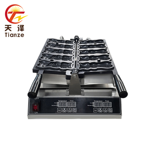 Machine à grignoter pour poisson chat <span class=keywords><strong>XL</strong></span> personnalisée à cinq grilles 110V prise US/UK/EU <span class=keywords><strong>gaufrier</strong></span> électrique commercial pour restaurant et magasin d'alimentation - Product Image 4