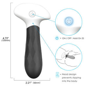 Juguetes Sexuales Anales para Hombres Hechos a Mano, Silicona Médica Suave 1H + ABS, Masajeador de Próstata Masculino, Vibrador Anal - Product Image 2