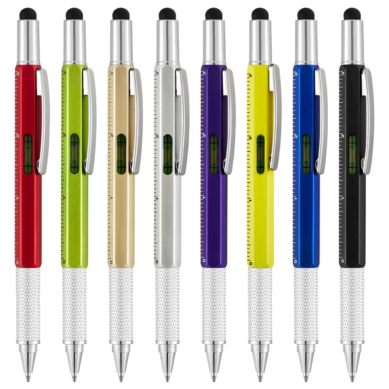 6 in 1 Multifunction Ballpoint Pen