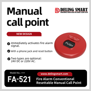 Alarme incendie efficace de point d'appel d'incendie de prix usine pour la réponse d'urgence - Product Image 2