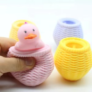 Jouets anti-stress pour enfants et adultes : jouets à presser, jouets sensoriels, jouets en forme de cage, balles douces en forme d'animaux - Product Image 3
