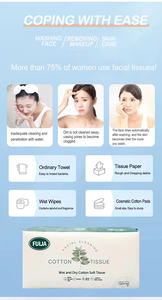 Fazzoletti per la pulizia del viso panni monouso per la cura personale rimozione trucco per adulti pulizia della casa - Product Image 4