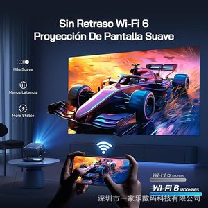 eJiale H3 Projector - New Ultra HD <b>Gimbal</b> Projector 1080P Smart Home Theater Bedroom Wall Projector - Product Image 3