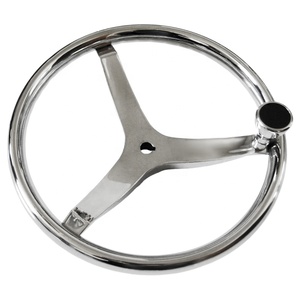 Volante marino de acero inoxidable para barco para <span class=keywords><strong>Seastar</strong></span> y Verado - Product Image 2