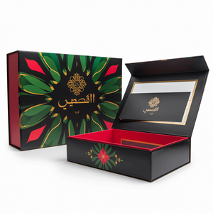 <b>Black</b> Custom Logo Clothing Shoes Magnetic Packaging <b>Boxes</b> Recyclable Apparel Rigid Coated Paper <b>Gift</b> Box - Product Image 1