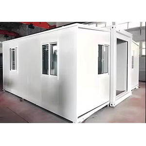 Casa de contenedores prefabricada apilable de construcción rápida | Diseño de casa barata plegable impermeable y aislada para uso móvil <span class=keywords><strong>en</strong></span> la vida y la Oficina - Product Image 4