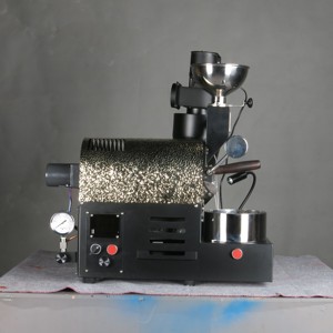 Torréfacteur à café SANTOKER 200g à double paroi en acier au carbone, type bouton, à gaz/électrique - Product Image 1