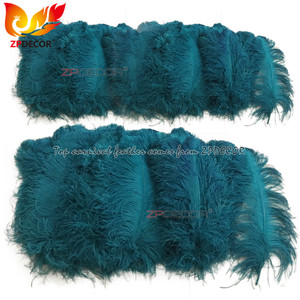 Zpdecoration-<span class=keywords><strong>plumas</strong></span> <span class=keywords><strong>de</strong></span> avestruz teñidas <span class=keywords><strong>de</strong></span> alta calidad, <span class=keywords><strong>plumas</strong></span> verdes para árbol y pluma, 60-65 cm - Product Image 2