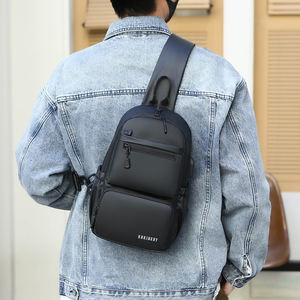 Sac de poitrine de voyage ajustable et imperméable avec fermeture éclair pour homme, grande capacité, sac à bandoulière pour la course à pied - Product Image 6