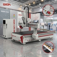 Router CNC de Alta Calidad de 4 Ejes, 4*8 pies, 1325 ATC, Router CNC para Madera, para Corte de MDF, Fabricación de Muebles y Puertas de Madera