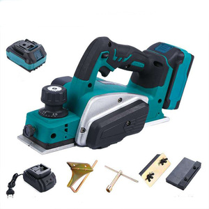 Batterie Au Lithium Portable <span class=keywords><strong>Rabot</strong></span> Électrique Cuivre Moteur 18V 4.0Ah Puissant Outil À Bois Pour Menuisier - Product Image 4