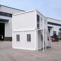 Modern design prefab tiny house kit met houten EPS panelen, snelle montage containerhuis voor gebruik in keuken, badkamer en resorts.