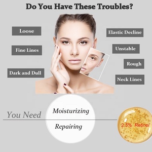 Crema blanqueadora de retinol orgánico, espinillas y removedor de manchas oscuras, Juego completo para pieles oscuras - Product Image 4