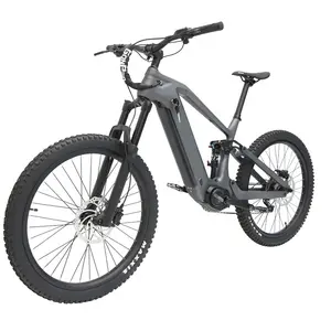 Joyebikes新着BafangM510/M600500wカーボンファイバーフルサスペンション電動マウンテンバイク電動自転車販売用