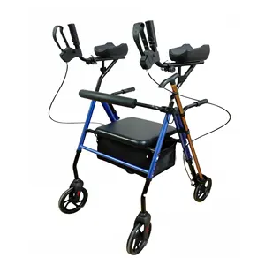 SteelAlloy Medical reabilitação equipamentos Walker para idosos andando deficientes braço suporte Rollator Walker