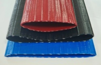 Tuyau d'arrosage plat en PVC haute qualité, résistant, 2 3 4 5 6 8 10 12 14 16 pouces pour l'agriculture, l'irrigation, l'industrie, la piscine