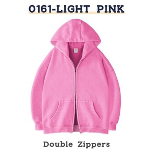 <span class=keywords><strong>Felpa</strong></span> con Cappuccio e Zip Personalizzabile per <span class=keywords><strong>Uomo</strong></span> e Donna, Stile Sportivo Casual - Product Image 3