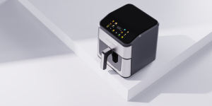 Friteuse à air multifonctionnelle carrée en acier inoxydable <span class=keywords><strong>RAF</strong></span> Classic 1600W avec écran tactile 8L pour camping-car, usage domestique et extérieur - Product Image 4