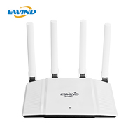 Routeur Wi-Fi 6 Ewind sans fil 1800 Mbps 802.11AX double bande 2.4G & 5G WEP avec 256 Mo DDR2 pour entreprise, point d'accès OEM en gros