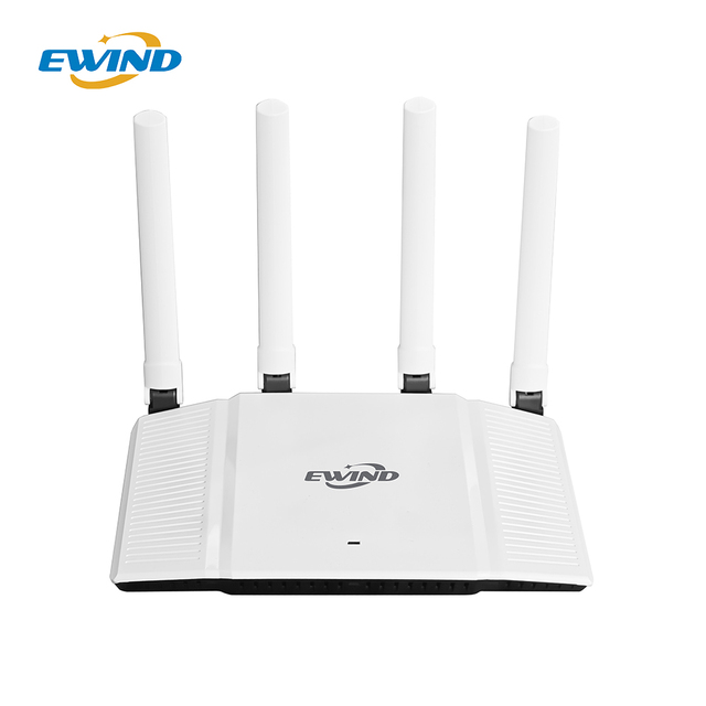Ewind Wireless AP WIFI 6 1800Mbps 802.11AX Dual-Band 2.4G & 5G WEP Router with 256MB DDR2 Enterprise Business AP OEM Wholesale