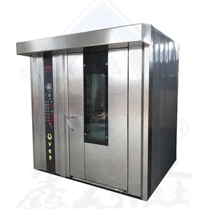 Diesel rotary oven 16 tray price rotary oven for bakery diesel burner for bakery oven