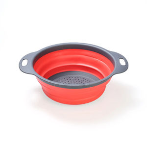 Évier pliable passoires crépines panier <span class=keywords><strong>rétractable</strong></span> en plastique de <span class=keywords><strong>silicone</strong></span> bassin pliable pour le filtrage de vidange de cuisine - Product Image 1