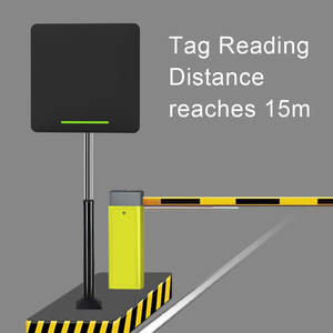 RFID 액세스 제어 리더 Uhf 주차 5-6m 중간 범위 저렴한 안테나 Wiegand 리더 + 860-960mhz 차량 앞 유리 카드 태그 - Product Image 6