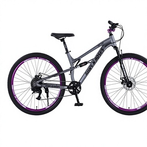 Bicicleta de Montaña de Aluminio de Alta Calidad, 27.5 Pulgadas, 10 Velocidades, Estilo Deportivo, Frenos de Disco Hidráulicos, Suspensión Delantera de Acero, ZXC-84 - Product Image 1