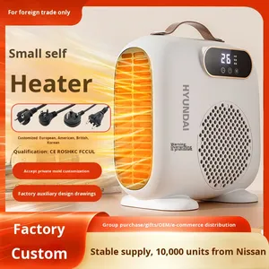 2000W Sưởi ấm nhanh PTC tiết kiệm năng lượng nhựa điện nóng điều khiển từ xa bảo vệ quá nhiệt lớp hiệu quả năng lượng cho - Product Image 3