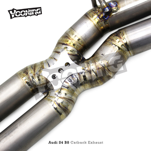 <span class=keywords><strong>Escape</strong></span> Catback con Válvula Automática para <span class=keywords><strong>Audi</strong></span> S4/<span class=keywords><strong>S5</strong></span> B8 3.0T 2013-2019, Tubo de Silenciador de <span class=keywords><strong>Escape</strong></span> de Titanio con Kits de Control Remoto - Product Image 4
