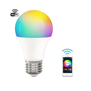 アレクサ調光可能LED電球9ワット卸売小型夢の色