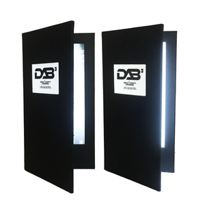 Năm mới của mẹ ngày giáng sinh lễ hội 2 trang chiếu sáng LED menu bìa thắp sáng logo cửa sổ 5.5x11 ''cho Ngày của Cha - Product Image 1