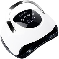 Lampe à ongles UV LED professionnelle 220W SUN X9 MAX - Séchoir à ongles intelligent haute puissance avec écran tactile - Outil portable de qualité salon