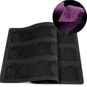 Disegni diversi antiaderenti fiore pizzo tappetino <span class=keywords><strong>in</strong></span> rilievo <span class=keywords><strong>zucchero</strong></span> strumenti artigianali stampi <span class=keywords><strong>in</strong></span> Silicone <span class=keywords><strong>per</strong></span> la decorazione di <span class=keywords><strong>torte</strong></span> - Product Image 2