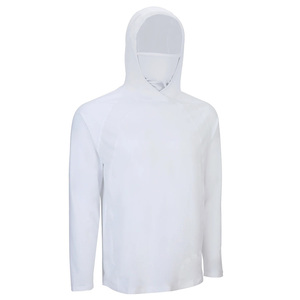 Nuevo Diseño, Sudadera con Capucha para Pesca, Transpirable, para Hombre, Talla Grande, Secado Rápido, Logotipo Personalizado, Patrón Sólido, Poliéster/Algodón, UPF 50 - Product Image 6