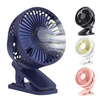 Produits de dropshipping 2026 – Mini ventilateur portable USB à clip ultra-silencieux pour bureau et chambre à coucher