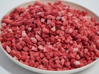 Groothandel Bulk Natuurlijke Gedroogde Aardbeienplakjes Zoetzuur Gedroogd Fruit Snack voor OEM Service