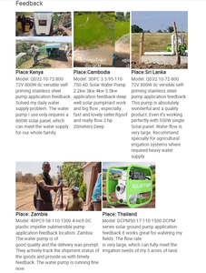 4 pulgadas 30HP 22KW Alto voltaje y alto caudal Motor de CC sin escobillas trifásico Bomba de pozo profundo solar híbrida de CA/CC - Product Image 6