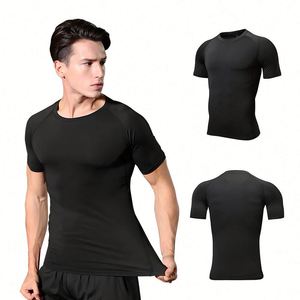 Design Lightweight Male Muscle Active Short T <b>Shirt</b> Fitness Wear Sports Running <b>Shirts</b> Mens Fitness Gym T <b>Shirt</b> - Product Image 4