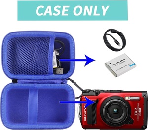 Estuche de cámara EVA a prueba de golpes personalizado de suministro de fábrica para cámara digital Ricoh GR III/GR <span class=keywords><strong>II</strong></span>/GR-solo estuche - Product Image 3
