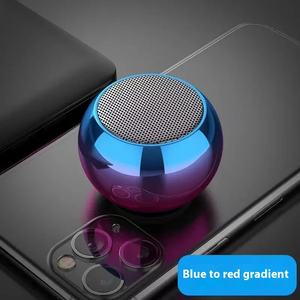 Мини-стереосистема для Bluetooth-колонки RGB LED, 5 Вт, с аккумулятором, портативные, для пожилых детей, уличные, Клубные песни, тяжелый сабвуфер - Product Image 6