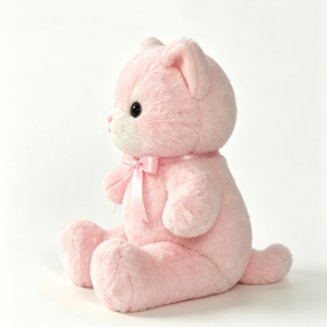 Customized <b>cat</b> <b>plush</b> toy kitten,stuffed animal pink <b>cat</b> <b>plush</b>, soft <b>cat</b> stuffed toy - Product Image 1
