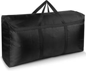 Sac de rangement pliable surdimensionné en tissu Oxford 600D imperméable pour vêtements, couvertures de salon - Écologique et multifonctionnel - Product Image 2