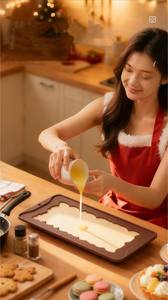 Moules à gâteaux en silicone antiadhésif à motif floral, de qualité alimentaire, réutilisables, mignons, pour chocolat, bonbons et glaçons, bricolage - Product Image 6