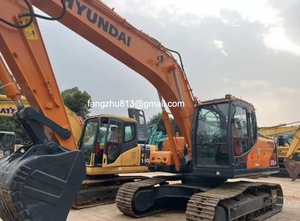 Excavatrice sur chenilles d'occasion Hyundai 220-9s de 22 tonnes, modèle haute puissance importé d'origine coréenne, en vente - Product Image 2