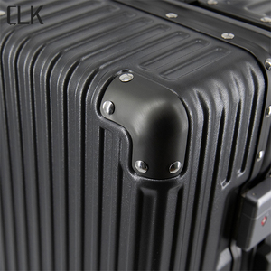 Aluminum Frame Trolley <strong>Luggage</strong> with Anti-crash <strong>Corner</strong> 20+24 Inch Size Suitcase Sets Travel Suitable Carry-ons - Product Image 5