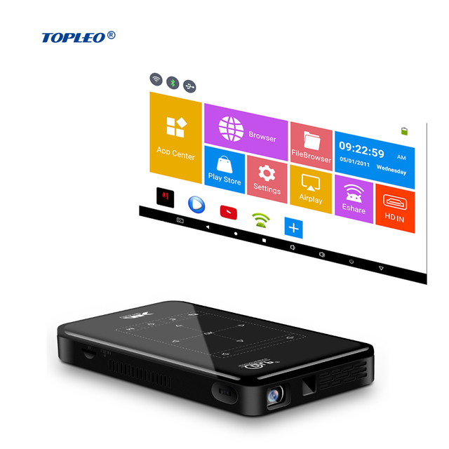 P8 DLP Mini Projector /Full HD 1080P Wifi DLNA Android OS 1GB RAM 8GB ROM