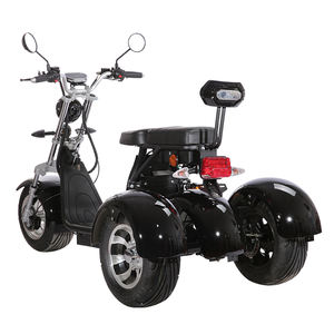 Citycoco — <span class=keywords><strong>tricycle</strong></span> électrique à trois roues de 10 pouces pour enfants et adultes, avec éclairage, 1500W, avec certificat de conformité - Product Image 1