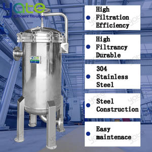 304/316ステンレス鋼製5バッグ式浄水器、飲料水ろ過用食品グレードろ過システム - Product Image 3